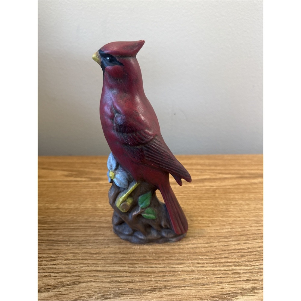 Ceramic Painted Cardinal‎